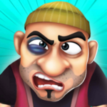 scary robber home clash android application logo